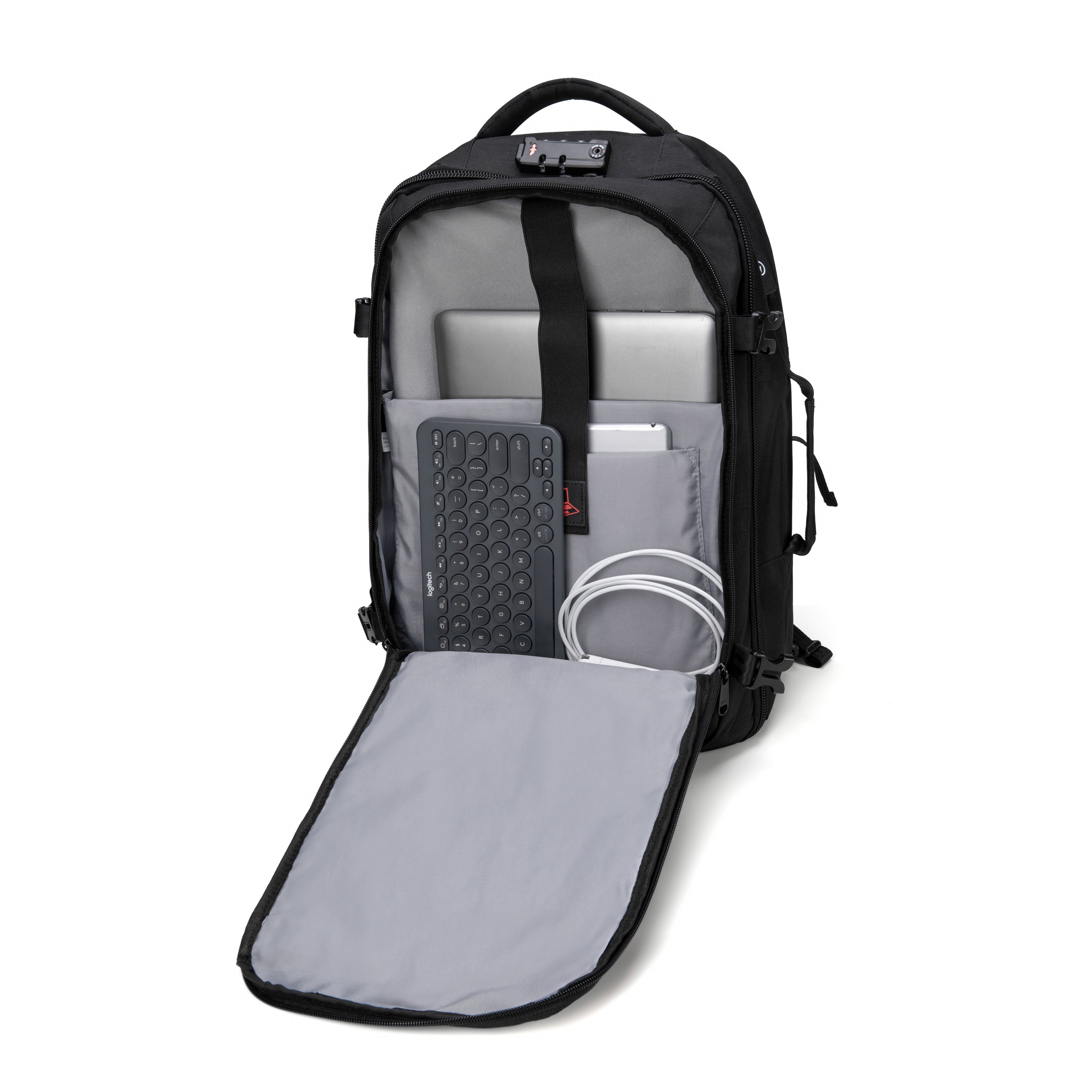 backpack with 15.6 laptop compartment i-Stay 15,6" Laptop Cabin Backpack – monolith global GmbH