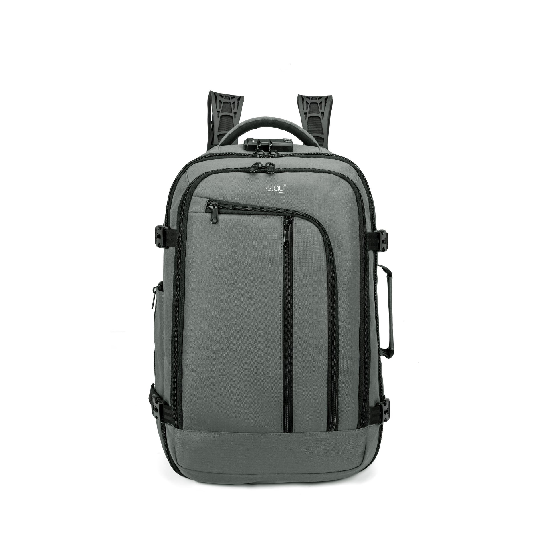 backpack laptop travel water repellent i-Stay 15,6" Laptop & Tablet Cabin Travel Backpack – monolith global GmbH